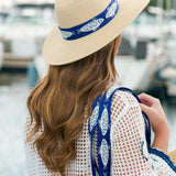 Shiraleah - FISHER TOTE AND HAT SET,NAVY