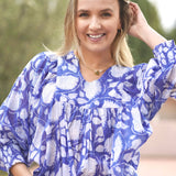 Dolma - Anjou Top Navy White
