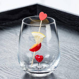 Abbott - Heart Icon Stemless Wine Glass-4.5"H (20oz)