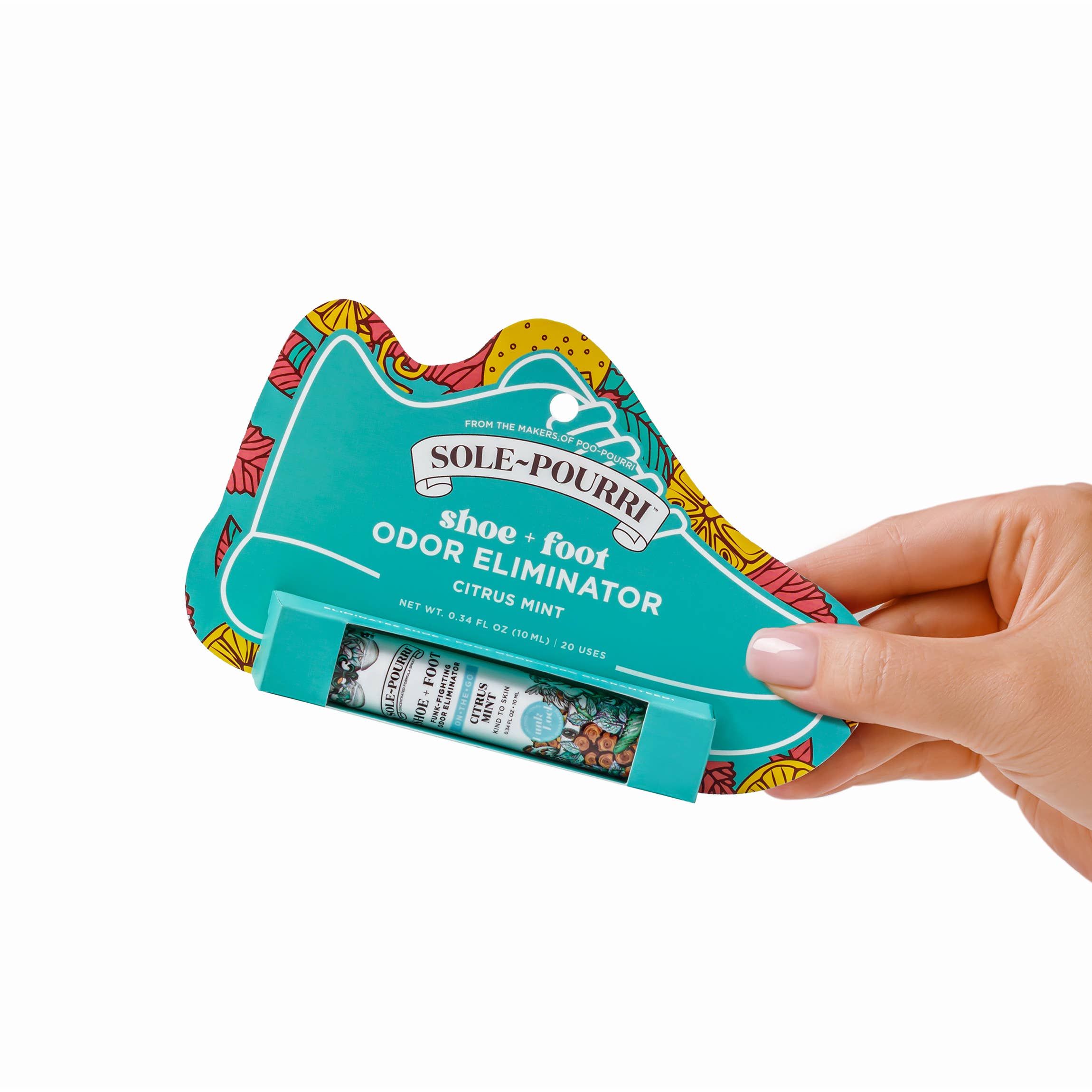 ~Pourri - Sole~Pourri Shoe + Foot Odor Eliminator Citrus Mint 10mL