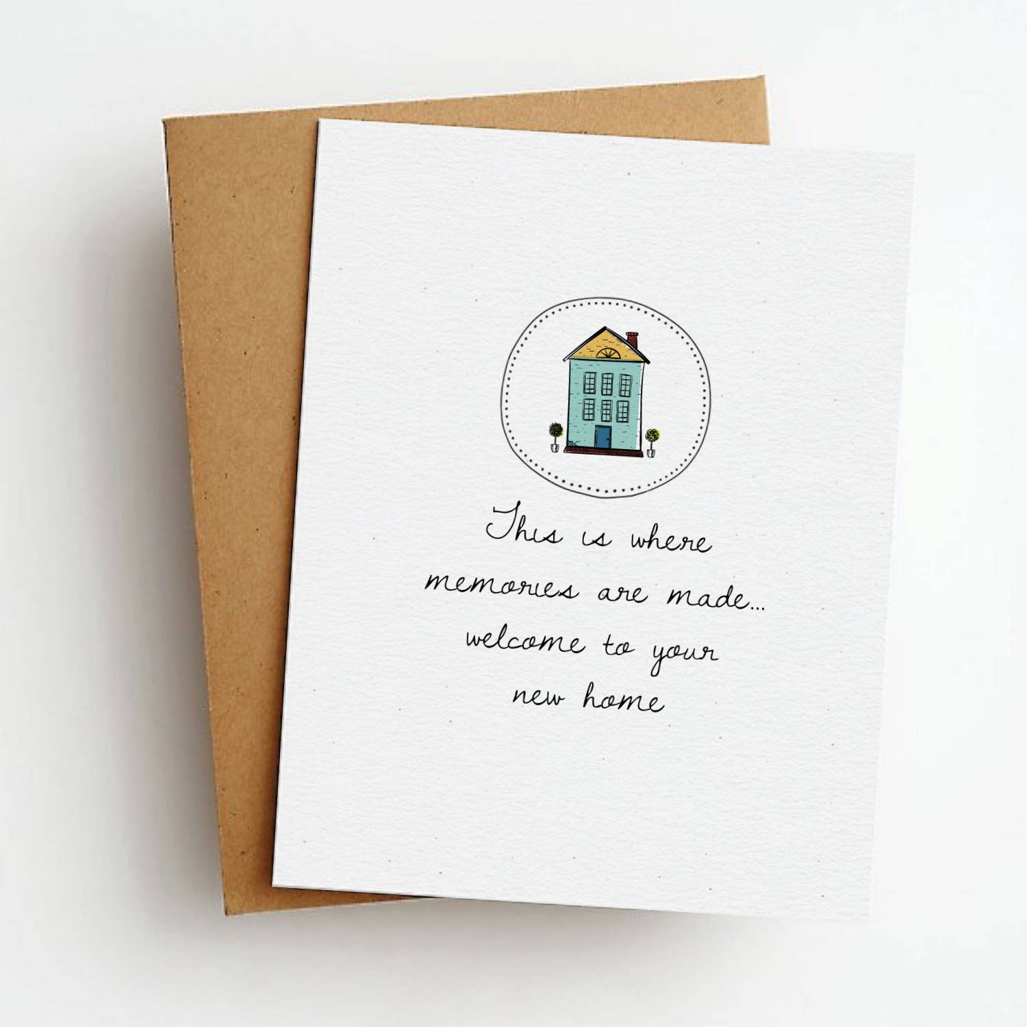 Skel & Co - Memories Are Made Housewarming Greeting Card