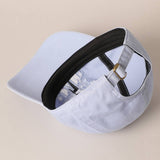 Fashion City - Salty Beach Text Embroidery Baseball Cap
