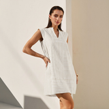 Able - AD3251 Striped mini dress