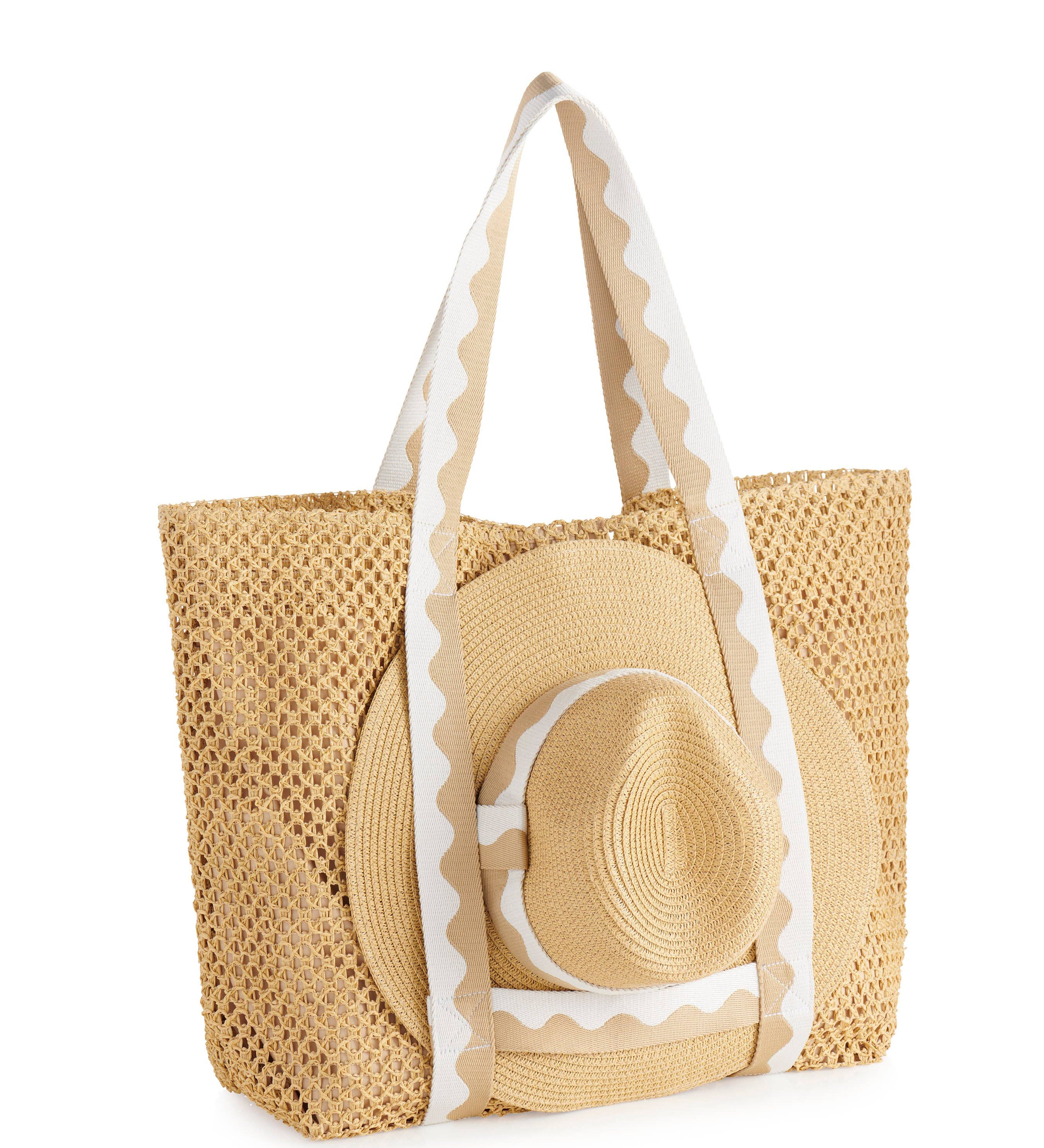 Shiraleah - ANTIGUA TOTE AND HAT SET