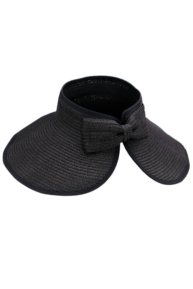 Pack and Go Paper Straw Wide Roll-Up Sun Hat