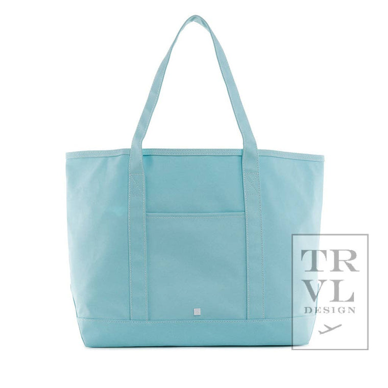 TRVL Design - Maxi Tote - Coated Canvas Large Lake Blue *New in Stock!