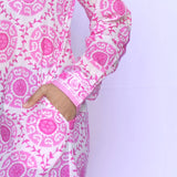 Dolma - Adriana Shirt Dress Hot Pink