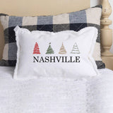 Rustic Marlin - Jersey Shore Trees Lumbar Pillow