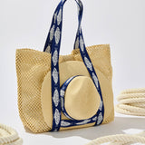 Shiraleah - FISHER TOTE AND HAT SET,NAVY