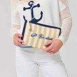 Shiraleah - SHELLY ZIP POUCH,NATURAL