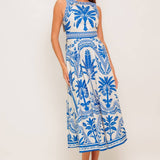 FLYING TOMATO - A printed woven midi dress - ID22480