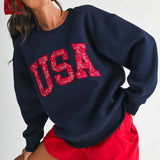 AEMI + CO - 9134GK Modern Vintage Graphic Fleece Pullover 2