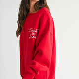 AEMI + CO - 9134GK Modern Vintage Graphic Fleece Pullover