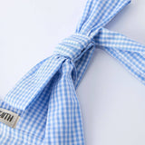 Rylee Faith Designs - Crab Embroidered  Smocked Girl Dress