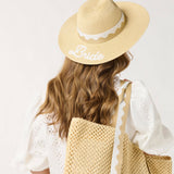 Shiraleah - "BRIDE" HAT AND TOTE SET,NATURAL