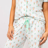 The Royal Standard - Love Blooms Here Sleep Pants   White/Multi   -Asst.