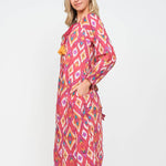 Alana Printed Dress