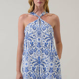 Sugarlips - Romina Tropical Amory Halter Mini Dress
