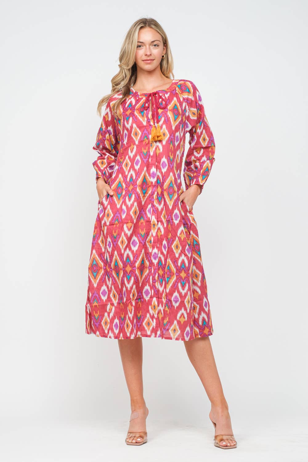 Alana Printed Dress