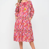Alana Printed Dress