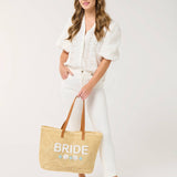 Shiraleah - "BRIDE" SHELL TOTE,NATURAL