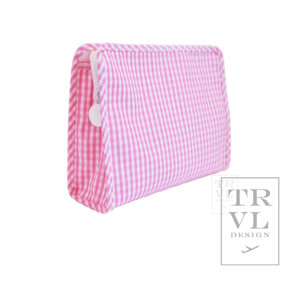 TRVL Design - Roadie Large - Gingham Pink