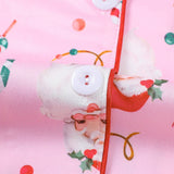 Rosa Clothing - Cozy & Soft Christmas Theme Print Long Pajama Set