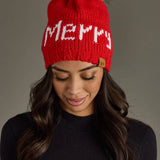Panache Apparel Co. - Red Merry Pom Hat
