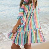 Shiraleah - ROSALIA MINI CAFTAN
