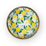 My Casita - Lemon Round Trays