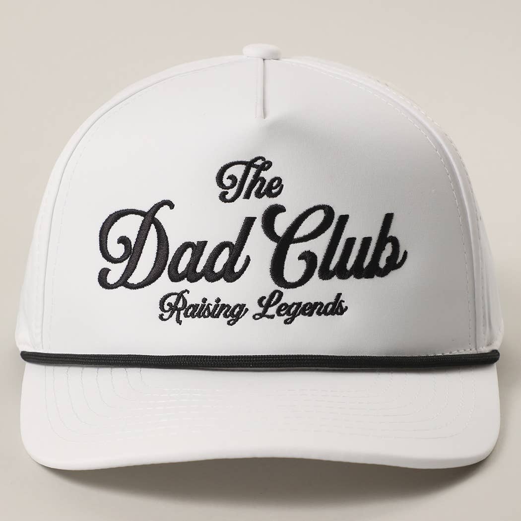 Fashion City - THE DAD CLUB Embroidered Premium Materials Trucker Hat