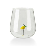 Core Home - 21oz Stemless Wine Glass - Lemon Icon