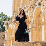 Piti Cuiti - YUCATAN BLUE MULTICOLOR CLUTCH