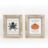 Adams & Co. - 55222 - 10x12x2 sign (SPIN/KISS)  HALLOWEEN Decor Thanks