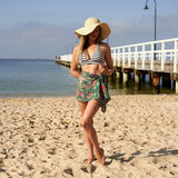 Boho-Eclectica - 'Seashore Florals' - 100% Cotton Sarong