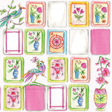Boston International - Paper Cocktail Napkins 20 Ct Mahjong Pink Rosanne Beck