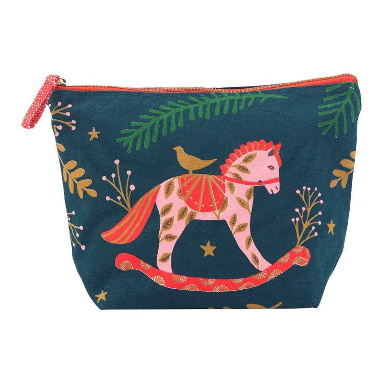 rockflowerpaper - HOLIDAY HORSE Pouch, Large