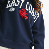 AEMI + CO - 9134GK Modern Vintage Graphic Fleece Pullover