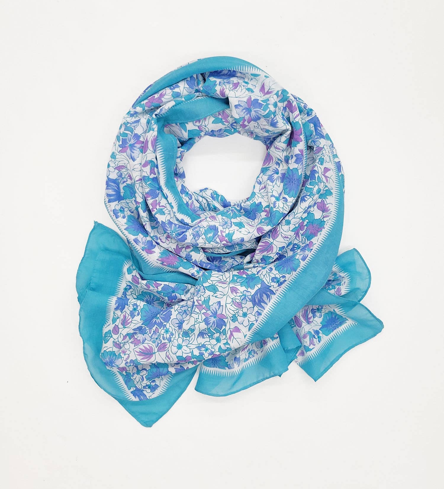 Fleur Floral Print Scarf/Shawl/Halter Dress/Sarong