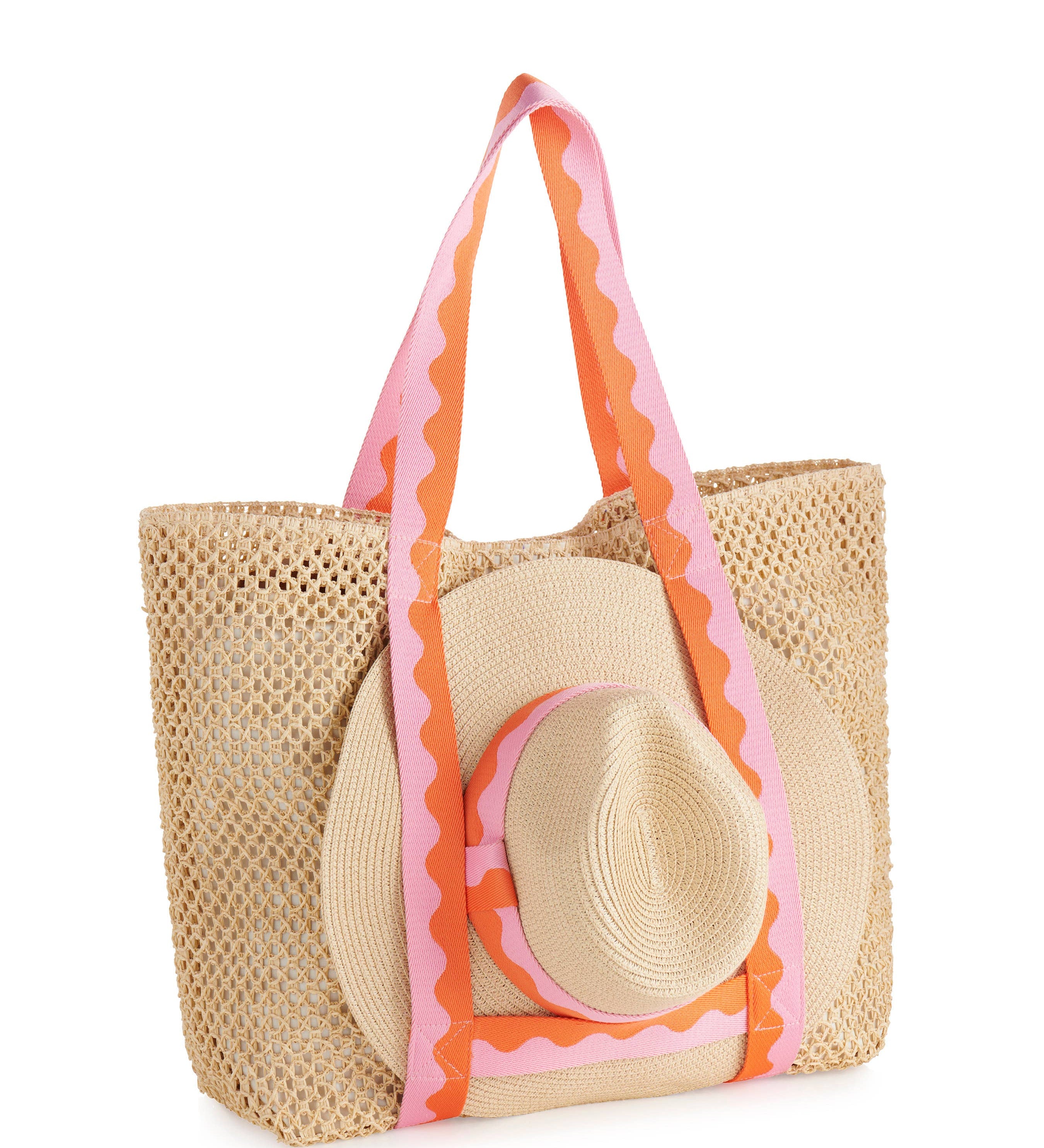 Shiraleah - ANTIGUA TOTE AND HAT SET