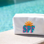 Shiraleah - "SPF" LARGE ZIP POUCH