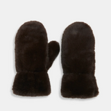 Plush Faux Fur Mittens