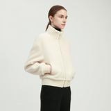Teddy Sherpa Crop Bomber
