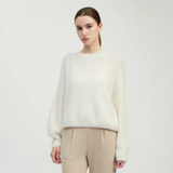 Mongol Soft Feather Knit Sweater
