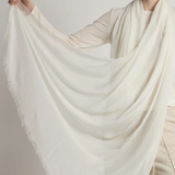 Sheer Cotton Long Scarf