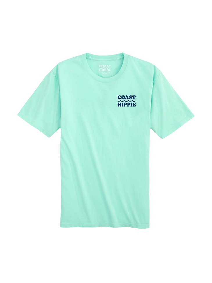 Coast Hippie Tee Sunny Days- Mint