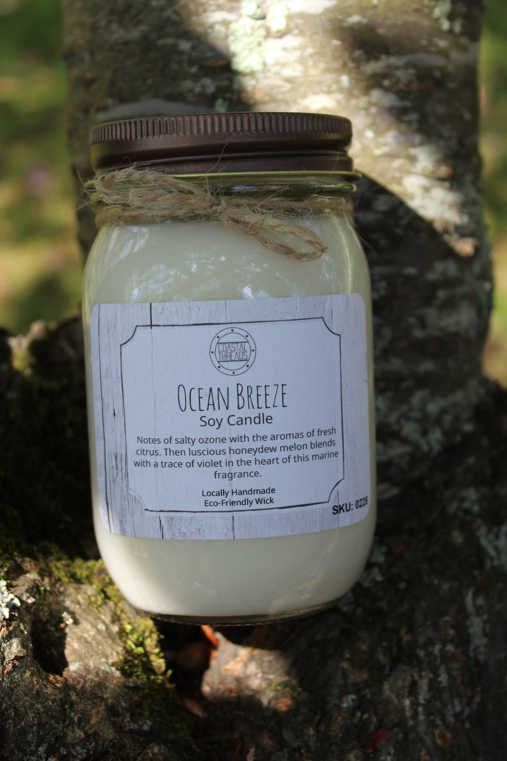 Ocean Breeze Soy Candle