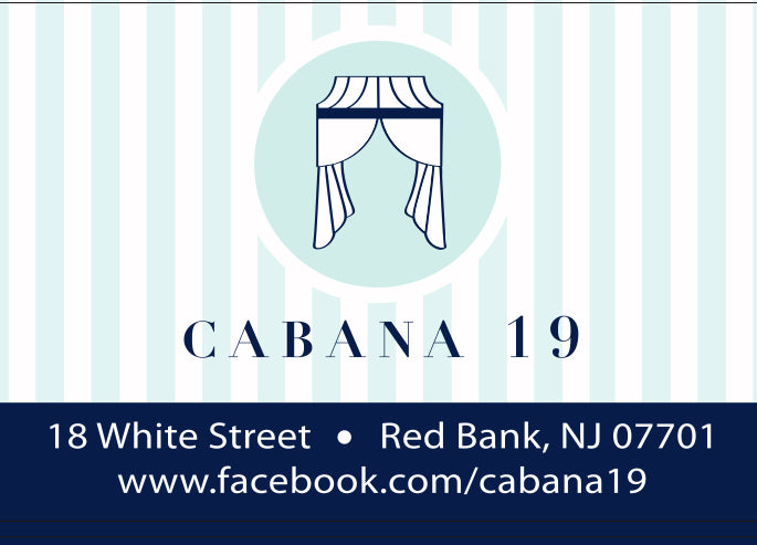 Cabana 19 Gift Card
