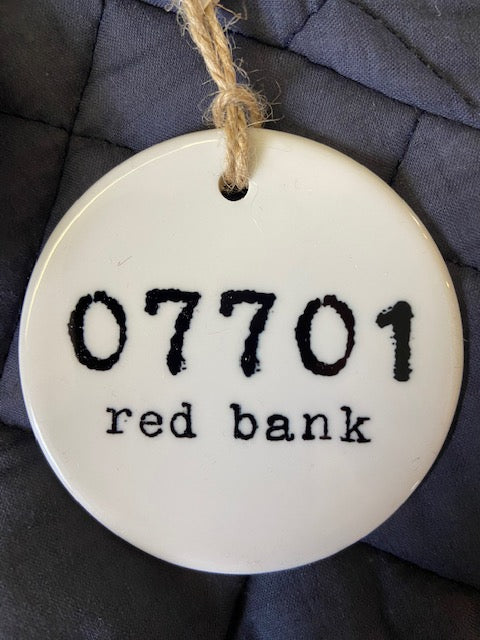 07701 Zip Code - Ornament