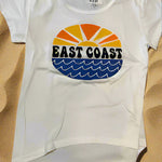 East Coast Sun/Waves Ladies Tee